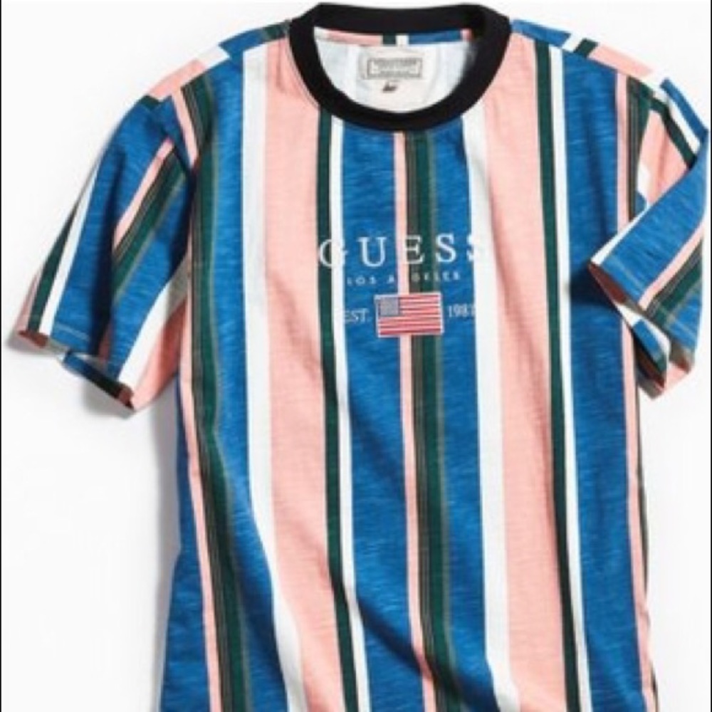 Guess shirt Urban Outfitter special edition pink